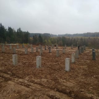 Фундаменты на забивных ЖБ сваях