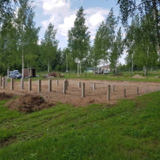 Фундаменты на забивных ЖБ сваях