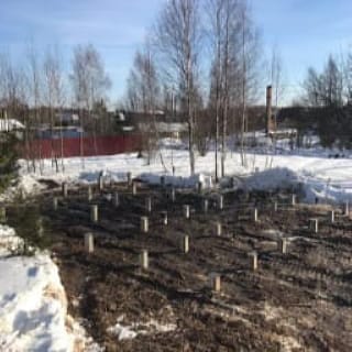 Фундаменты на забивных ЖБ сваях