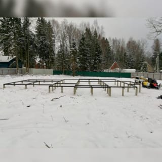 Фундаменты на забивных ЖБ сваях