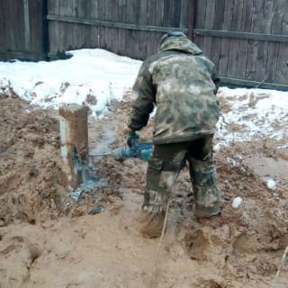 Фундаменты на забивных ЖБ сваях