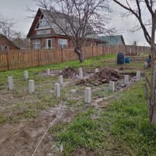 Фундаменты на забивных ЖБ сваях
